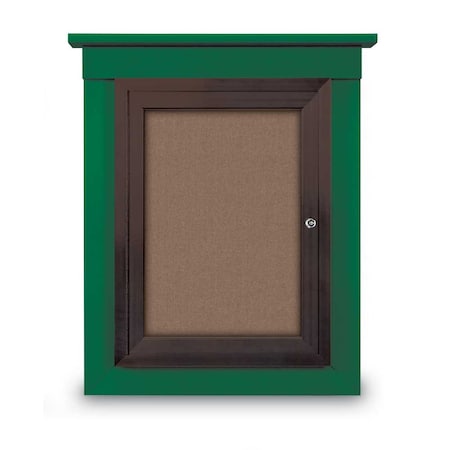 United Visual Products 60"x48" 2-Door Enclosed Letterboard, Grey Vinyl/Lt Oak UV2626O-LTOAK-GREYVL